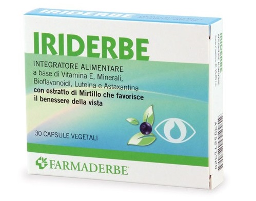 IRIDERBE 30 CAPSULE - farmavitality.it