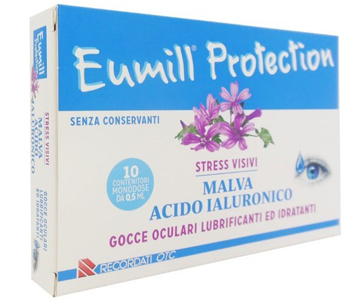 EUMILL PROTECTION GOCCE OCULARI 10 FLACONCINI MONODOSE 0,5 ML - farmavitality.it