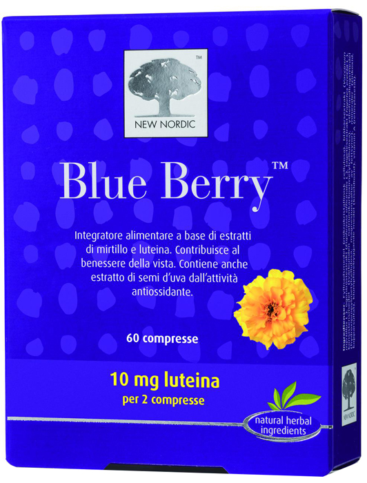 BLUE BERRY 60 COMPRESSE - farmavitality.it
