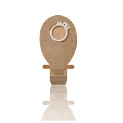 SACCA PER ILEOSTOMIA SISTEMA A 2 PEZZI SENSURA CLICK APERTA RICOPERTA IN TNT FORO 40MM CAPACITA' 420ML 30 PEZZI - farmavitality.it