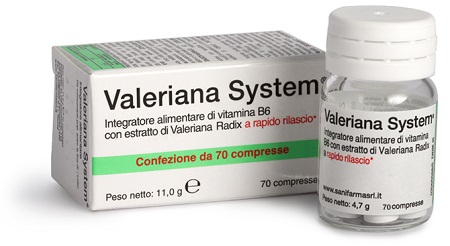 VALERIANA SYSTEM 70 COMPRESSE - farmavitality.it