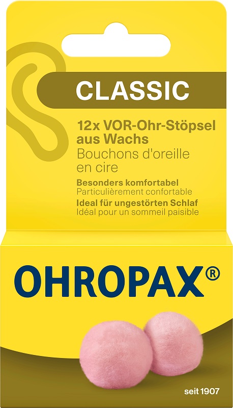 TAPPO AURICOLARE OHROPAX CERA 12 PEZZI - farmavitality.it