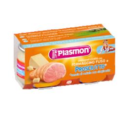 PLASMON OMOGENEIZZATO FORMAGGIO/PROSCIUTTO 80 G X 2 PEZZI - farmavitality.it
