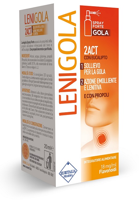 LENIGOLA SPRAY FORTE PROPOLI 20 ML - farmavitality.it