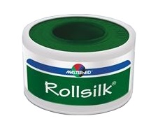 CEROTTO IN ROCCHETTO MASTER-AID ROLLSILK SETA 5X5 - farmavitality.it