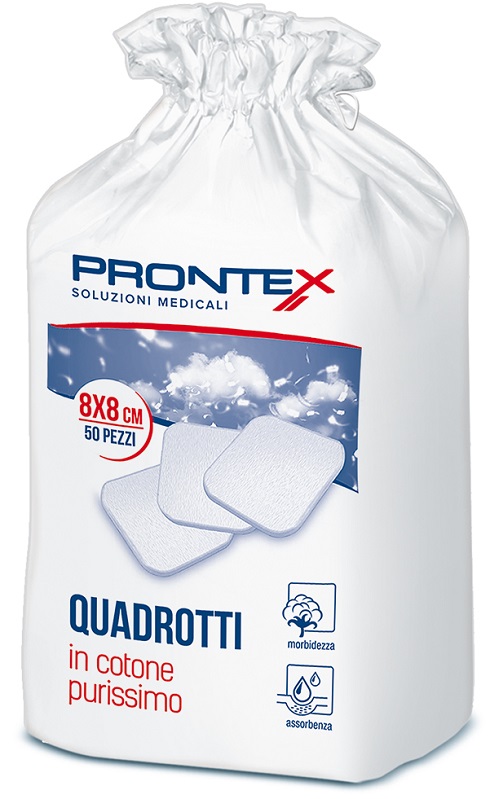 COTONE IDROFILO PRONTEX QUADROTTI - farmavitality.it