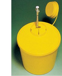 CONTENITORE DI SICUREZZA ECOLOGICO PROGETTATO PER EVITARE IL CONTAGIO PROFESSIONALE DA HIV. REALIZZATO IN POLIPROPILENE PUO' ESSERE STERILIZZATO - farmavitality.it