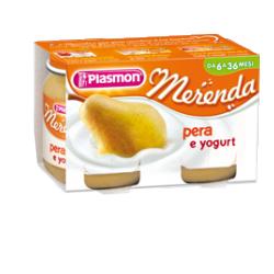PLASMON OMOGENEIZZATO YOGURT PERA 120 G X 2 PEZZI - farmavitality.it