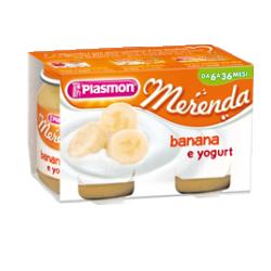 PLASMON OMOGENEIZZATO YOGURT BANANA 120 G X 2 PEZZI - farmavitality.it