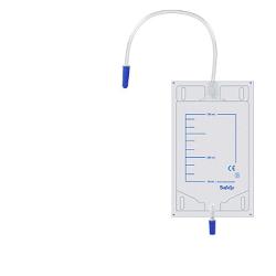 SACCA DI DRENAGGIO DA GAMBA PER INCONTINENZA TUBO 35 CM 10 PEZZI - farmavitality.it