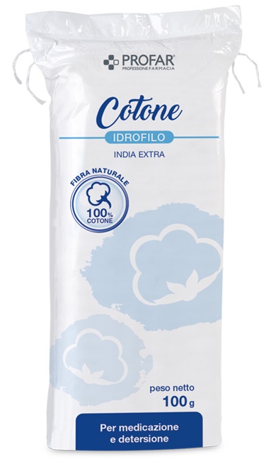 COTONE IDROFILO PROFAR INDIA EXTRA 100 G - farmavitality.it
