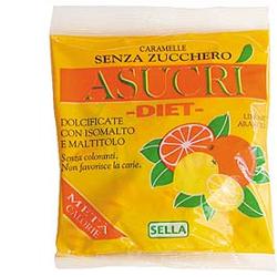 ASUCRI CARAMELLA ARANCIA LIMONE 40 G - farmavitality.it