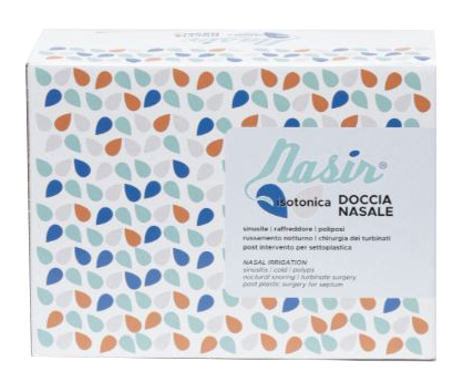 SOLUZIONE FISIOLOGICA ISOTONICA STERILE NASIR IN SCATOLA CON6 SACCHE VERSIONE LUER LOCK DA 500ML - farmavitality.it