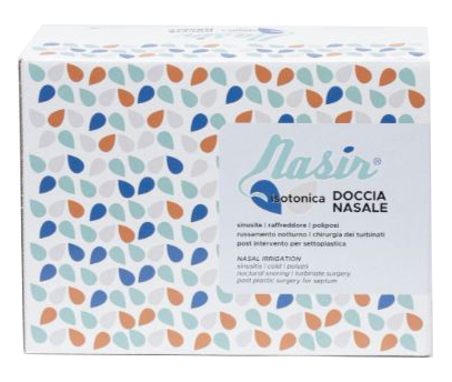 SOLUZIONE FISIOLOGICA ISOTONICA STERILE NASIR IN SCATOLA CON10 SACCHE VERSIONE LUER LOCK DA 250ML - farmavitality.it