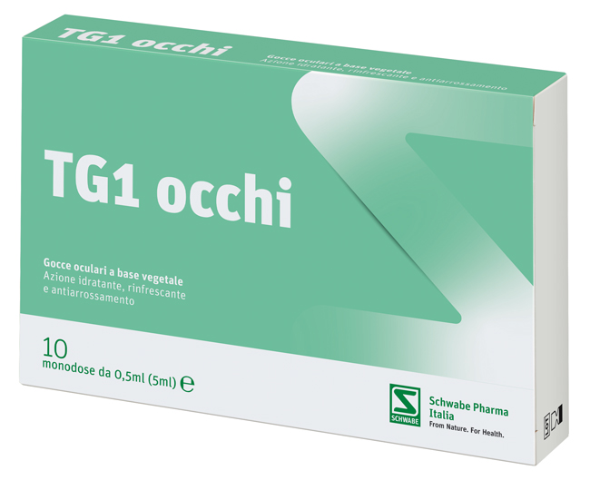 GOCCE OCULARI TG1 OCCHI 10 MONODOSE 0,5 ML - farmavitality.it
