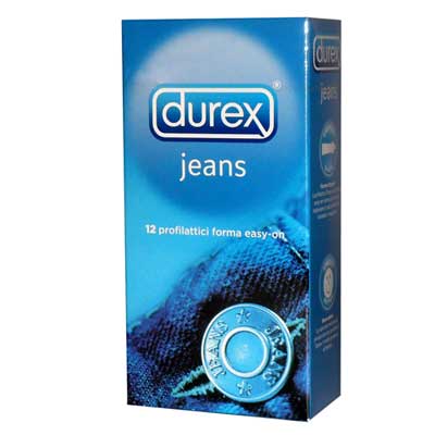 PROFILATTICO DUREX JEANS EASYON 12 PEZZI - farmavitality.it