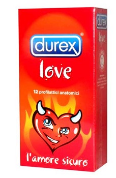 PROFILATTICO DUREX LOVE 12 PEZZI - farmavitality.it