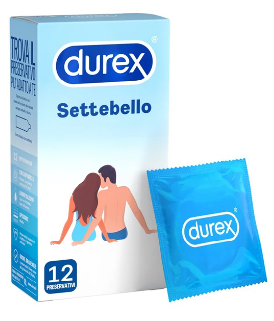 PROFILATTICO DUREX SETTEBELLO CLASSICO 12 PEZZI - farmavitality.it