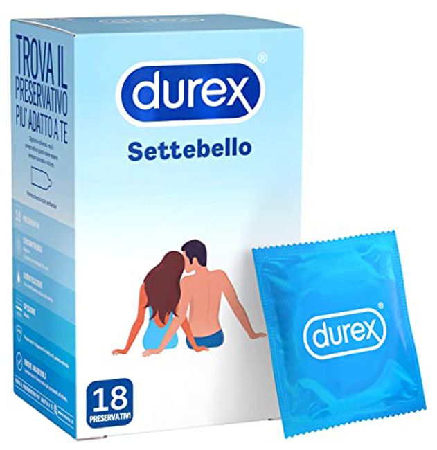 PROFILATTICO DUREX SETTEBELLO CLASSICO 18 PEZZI - farmavitality.it