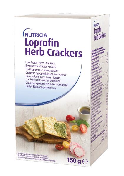 Nutricia Italia Loprofin Cracker Erbe Aromatiche 150 G - farmavitality.it