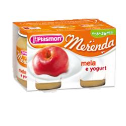 PLASMON OMOGENEIZZATO YOGURT MELA 120 G X 2 PEZZI - farmavitality.it