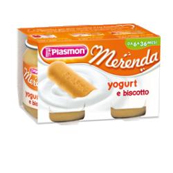 PLASMON OMOGENEIZZATO YOGURT BISCOTTO 120 G X 2 PEZZI - farmavitality.it