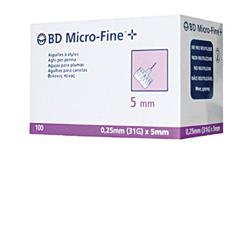 AGO PER PENNA DA INSULINA BD MICROFINE 31 GAUGE 5 MM 100 PEZZI - farmavitality.it