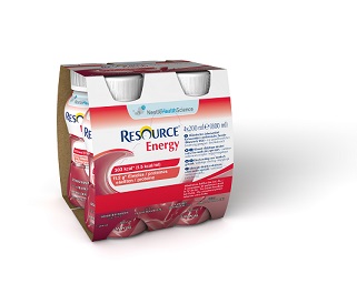 RESOURCE ENERGY FRAGOLA/LAMPONE 4 BOTTIGLIE 200 ML - farmavitality.it