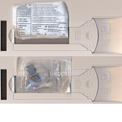 AGO BUTTERFLY STANDARD WINGED SET GAUGE 23 0,6X19 MM CON ALETTE GUIDA CANNULA DI RACCORDO VOLUME 0,44 ML CELESTE - farmavitality.it