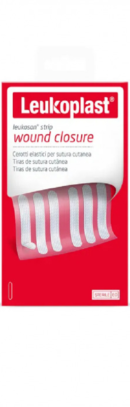 CEROTTO PER SUTURA LEUKOSAN STRIP 6X38MM 2 BUSTE X 6 CEROTTI - farmavitality.it