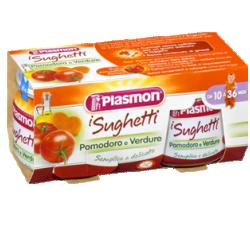 PLASMON SUGHETTO POMODORO E VERDURE 80 G X 2 PEZZI - farmavitality.it