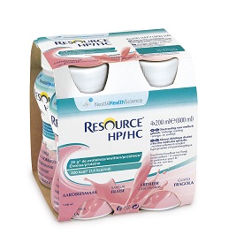 RESOURCE HP/HC FRAGOLA 4 BOTTIGLIE 200 ML - farmavitality.it