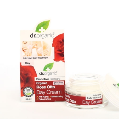 DR ORGANIC ROSE OTTO ROSA DAY CREAM CREMA VISO GIORNO 50 ML - farmavitality.it