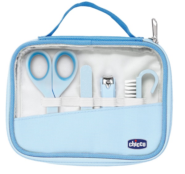 CHICCO SET UNGHIE BAMBINO AZZURRO-VERDE - farmavitality.it