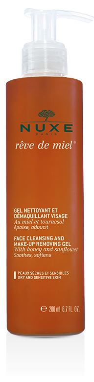 NUXE REVE DE MIEL GEL STRUCCANTE E DETERGENTE 200 ML - farmavitality.it