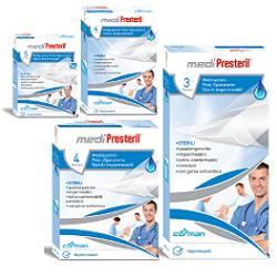 MEDICAZIONE POST OPERATORIA MEDIPRESTERIL IMPERMEABILE 7,5X10CM 4 PEZZI - farmavitality.it