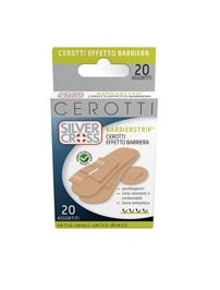 CEROTTO SILVER CROSS BARRIERSTRIP MEDIO 20 PEZZI - farmavitality.it