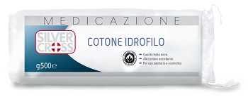 COTONE IDROFILO SILVER CROSS 500G 1 PEZZO - farmavitality.it