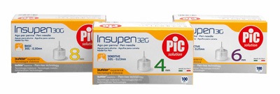 AGO PER PENNA DA INSULINA PIC INSUPEN GAUGE 33 4 MM 100 PEZZI - farmavitality.it