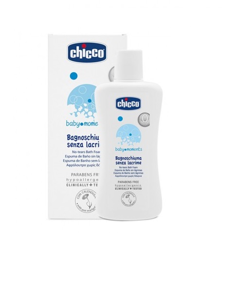 CHICCO COSMETICI BABY MOMENTS BAGNOSCHIUMA 200 ML - farmavitality.it