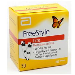 STRISCE MISURAZIONE GLICEMIA FREESTYLE LITE 50 PEZZI - farmavitality.it