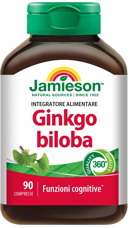 JAMIESON GINKGO BILOBA 90 COMPRESSE - farmavitality.it