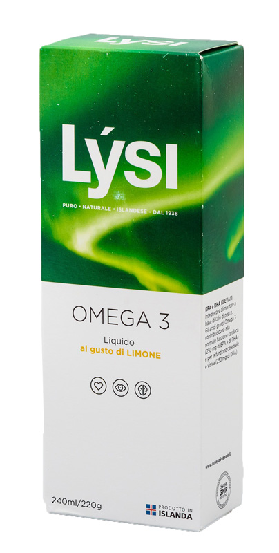 LYSI OMEGA3 LIQUIDO LIMONE 240 ML - farmavitality.it