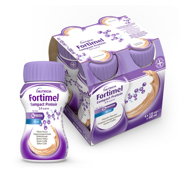 FORTIMEL COMPACT PROTEIN CAFFE' 4 BOTTIGLIE DA 125 ML - farmavitality.it