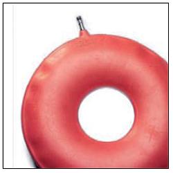 CIAMBELLA PER INVALIDI GONFIABILE IN GOMMA TEAM DELUXE IN SACCHETTO DIAMETRO 40 CM 1 PEZZO - farmavitality.it