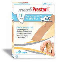 CEROTTO PER DITA MEDIPRESTERIL FLESSIBILE 12X2CM 10 PEZZI - farmavitality.it