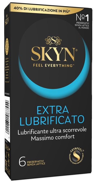 PROFILATTICO ANSELL AKUEL SKYN EXTRA LUBRIFICATO B 6 PEZZI - farmavitality.it