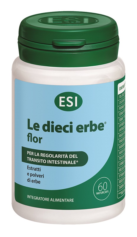 ESI LE DIECI ERBE FLOR 60 CAPSULE - farmavitality.it