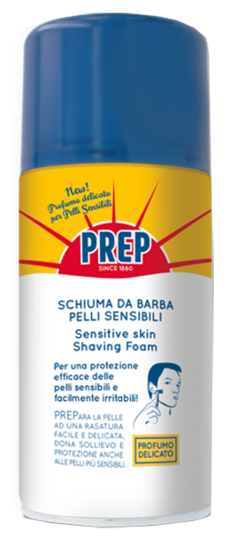 PREP SCHIUMA BARBA PELLE SENSIBILE 300 ML - farmavitality.it