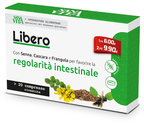 SANAVITA LIBERO 20 COMPRESSE - farmavitality.it